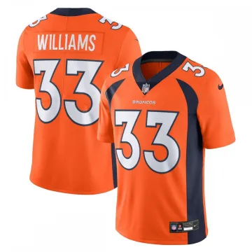 Javonte Williams Denver Broncos Nike Vapor Untouchable Limited Jersey - Orange