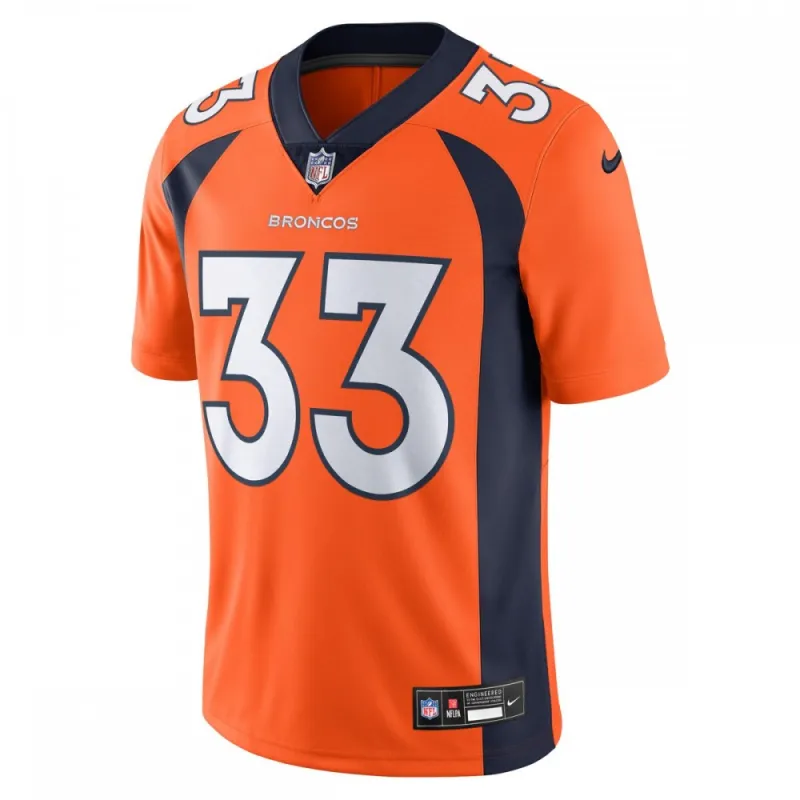 Javonte Williams Denver Broncos Nike Vapor Untouchable Limited Jersey – Orange