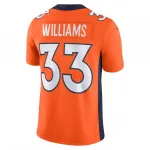 Javonte Williams Denver Broncos Nike Vapor Untouchable Limited Jersey – Orange