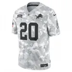 Barry Sanders Detroit Lions Nike 2024 Salute to Service Retired Player Limited Jersey – Arctic Camo