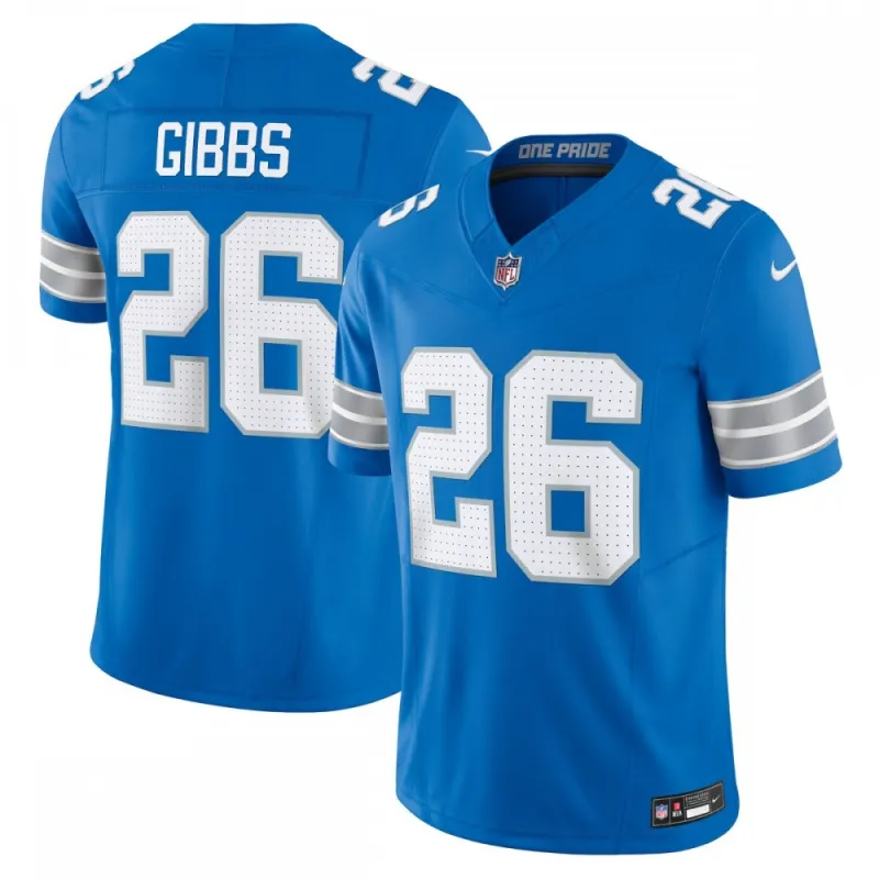 Jahmyr Gibbs Detroit Lions Nike Vapor F.U.S.E. Camisola Limitada - Azul
