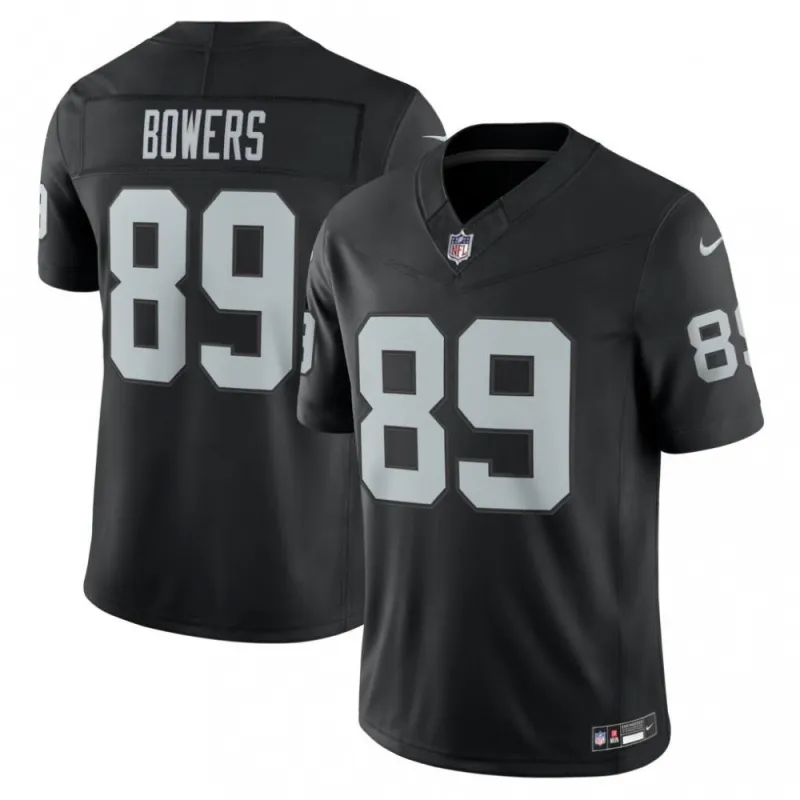 Brock Bowers Las Vegas Raiders Nike Vapor F.U.S.E. Limited Jersey – Black