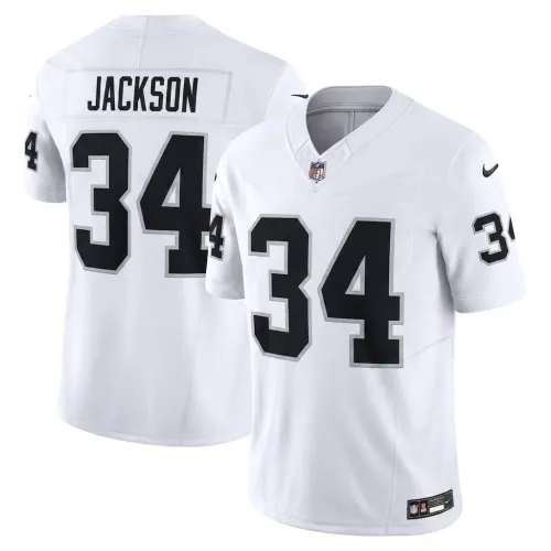 Bo Jackson Las Vegas Raiders Nike Vapor F.U.S.E. Limited Jersey - White