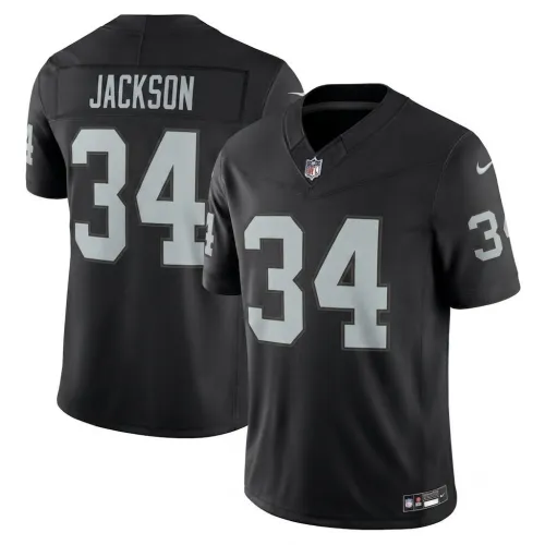 Bo Jackson Las Vegas Raiders Nike Vapor F.U.S.E. Limited Jersey - Black