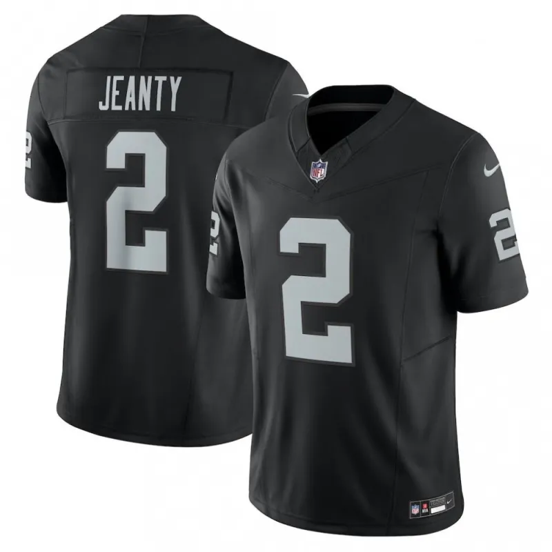 Ashton Jeanty Las Vegas Raiders Nike Vapor F.U.S.E. Limited Jersey – Black