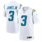Camisa de jogo Nike de Derwin James Jr. dos Los Angeles Chargers - Branca