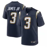 Camisa de jogo alternativa «Super Chargers» da Nike de Derwin James Jr. dos Los Angeles Chargers - Azul-marinho