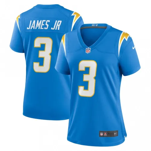 Camisa de jogadora Nike da Derwin James Jr. dos Los Angeles Chargers - Azul-claro