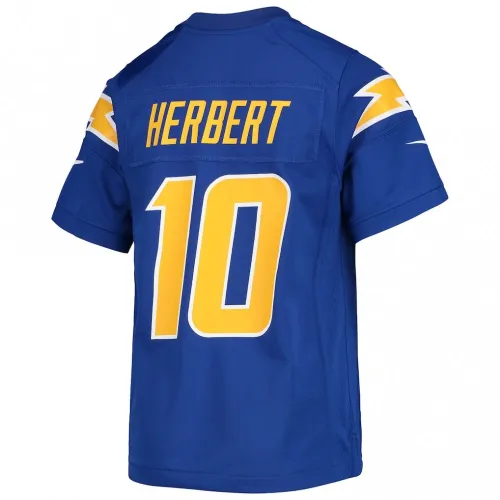 Justin Herbert Los Angeles Chargers Nike Youth Game Jersey – Royal