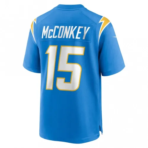 Ladd McConkey Los Angeles Chargers Nike Youth Game Jersey – Powder Blue