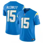 Camisa Nike Team Vapor F.U.S.E. Limited de Ladd McConkey dos Los Angeles Chargers - Azul Pó Ladd McConkey Los Angeles Chargers Nike Team Vapor F.U.S.E. Limited Jersey – Powder Blue