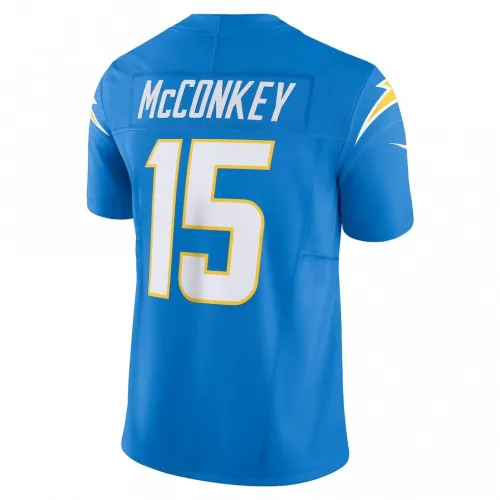 Ladd McConkey Los Angeles Chargers Nike Team Vapor F.U.S.E. Limited Jersey – Powder Blue