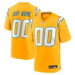 Camisola personalizada Nike «Charger Power Game» dos Los Angeles Chargers - Dourada