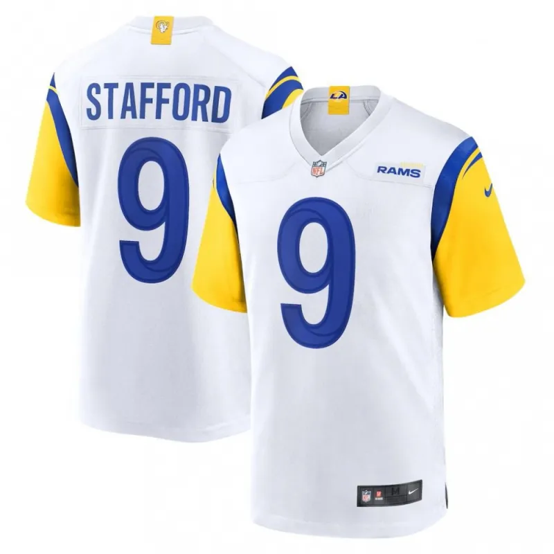 Matthew Stafford Los Angeles Rams Nike Youth Game Jersey – White