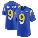 Maglia da gioco Nike per ragazzi di Matthew Stafford dei Los Angeles Rams - Blu reale Maglia da gioco Nike per ragazzi di Matthew Stafford dei Los Angeles Rams – Blu reale
