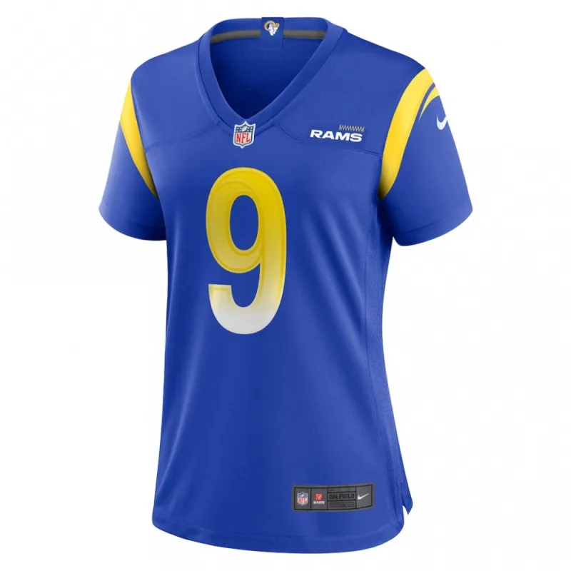 Matthew Stafford Los Angeles Rams Nike Women’s Player Jersey – Royal