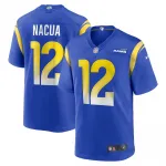 Maillot de match Nike Puka Nacua des Rams de Los Angeles - Bleu roi Puka Nacua Los Angeles Rams Nike Game Player Jersey – Royal