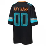 Youth Nike Pitch Blue Miami Dolphins 2025 Rivalries Collection Custom Game Jersey
