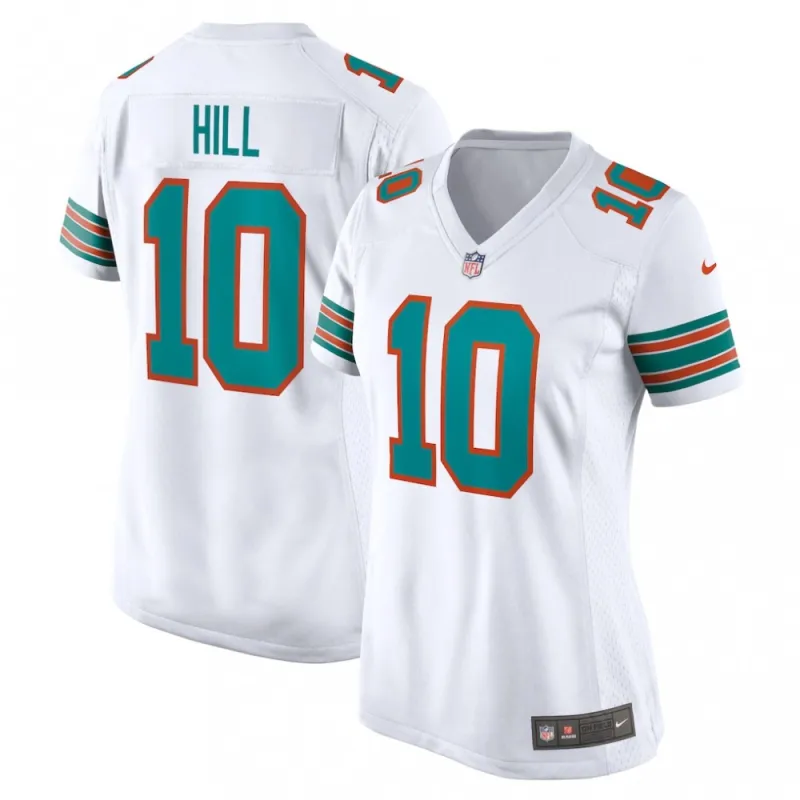 Tyreek Hill Miami Dolphins Nike Women’s Game Jersey – White