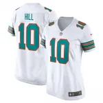 Tyreek Hill Miami Dolphins Nike Damen-Spieltrikot – Weiß Tyreek Hill Miami Dolphins Nike Women’s Game Jersey – White