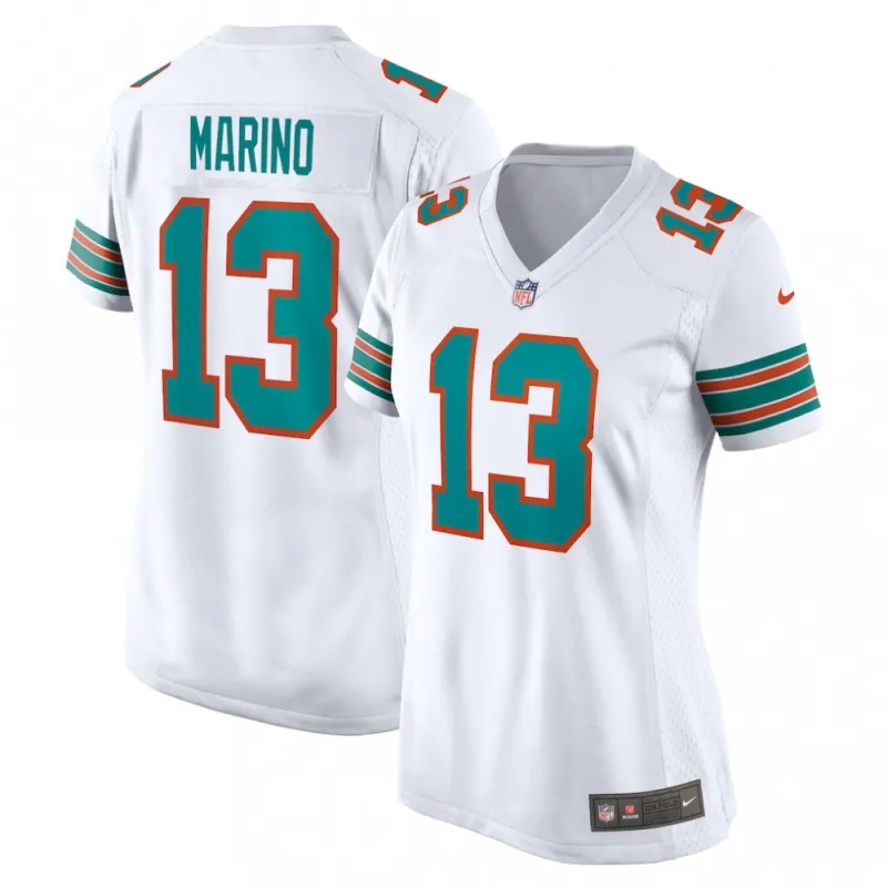 Dan Marino Miami Dolphins Nike Women’s Retired Player Jersey – White