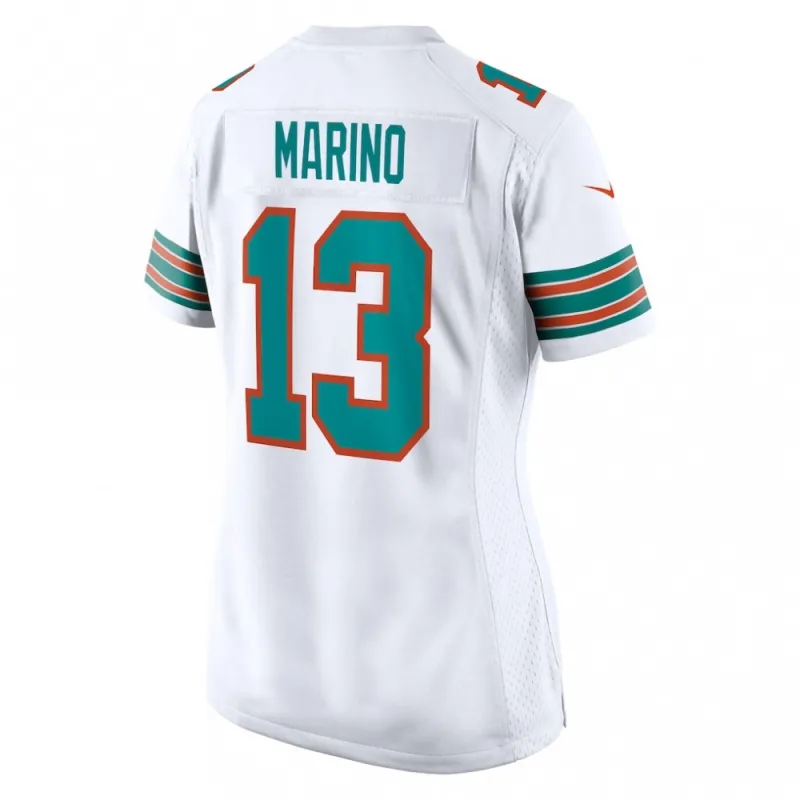 Dan Marino Miami Dolphins Nike Women’s Retired Player Jersey – White