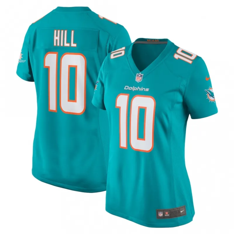 Tyreek Hill Miami Dolphins Nike Women’s Player Jersey – Aqua