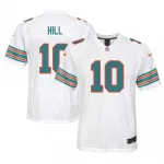 Tyreek Hill Miami Dolphins Nike Youth Game Jersey - White Tyreek Hill Miami Dolphins Nike Youth Game Jersey – White