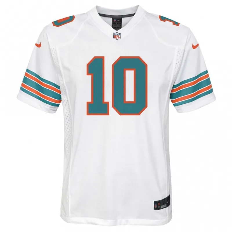 Tyreek Hill Miami Dolphins Nike Youth Game Jersey – White