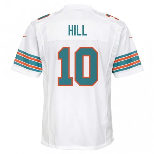 Tyreek Hill Miami Dolphins Nike Youth Game Jersey – White