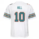 Tyreek Hill Miami Dolphins Nike Youth Game Jersey – White