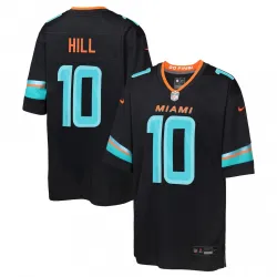 Tyreek Hill Miami Dolphins Nike Youth 2025 Rivalries Collection Game Jersey - Pitch Blue - product photo Tyreek Hill Miami Dolphins Nike Youth 2025 Rivalries Collection Game Jersey - Pitch Blue