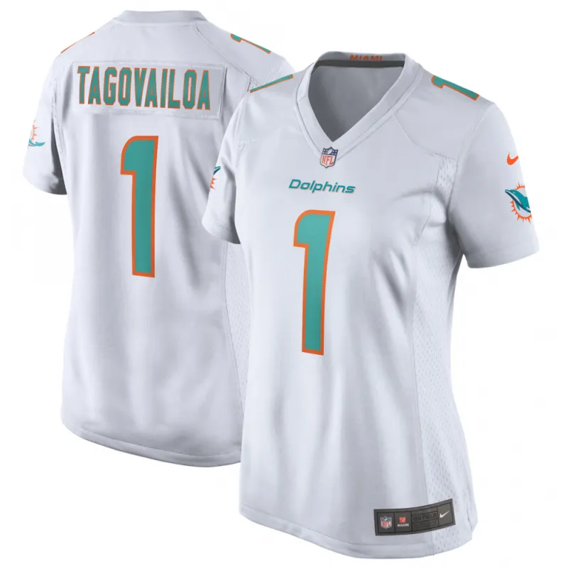 Tua Tagovailoa Miami Dolphins Nike Women’s Game Jersey – White