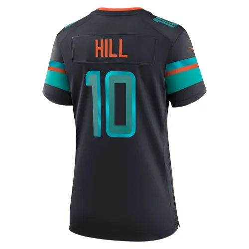 Tyreek Hill Miami Dolphins Nike Women’s 2025 Rivalries Collection Game Jersey – Pitch Blue