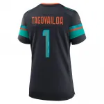 Tua Tagovailoa Miami Dolphins Nike Women’s 2025 Rivalries Collection Game Jersey – Pitch Blue