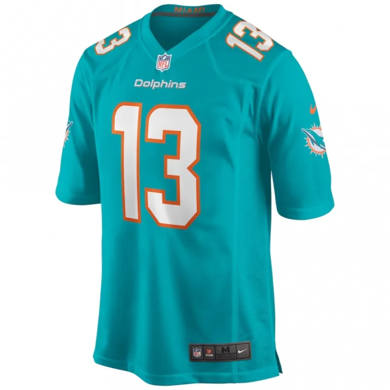 Dan Marino Miami Dolphins Nike Game Retired Player Jersey – Aqua