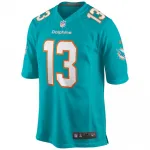 Dan Marino Miami Dolphins Nike Game Retired Player Jersey – Aqua