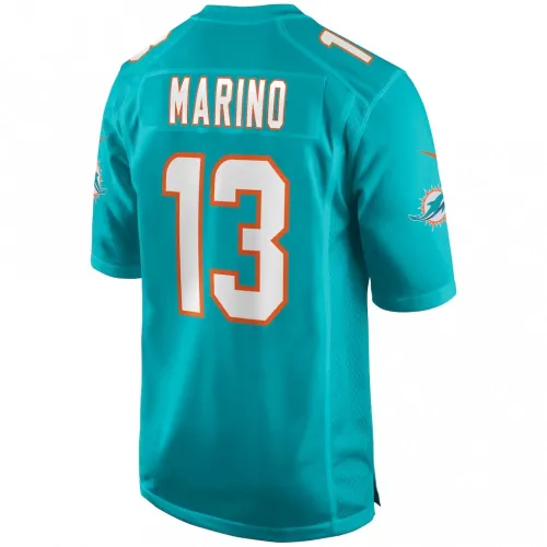 Dan Marino Miami Dolphins Nike Game Retired Player Jersey – Aqua