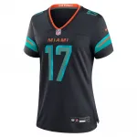 Jaylen Waddle Miami Dolphins Nike Women’s 2025 Rivalries Collection Game Jersey – Pitch Blue