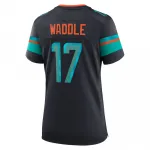 Jaylen Waddle Miami Dolphins Nike Women’s 2025 Rivalries Collection Game Jersey – Pitch Blue
