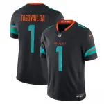 Camisa limitada da coleção «Rivalries» 2025 da Nike dos Miami Dolphins de Tua Tagovailoa - Azul Pitch Camisa limitada da coleção «Rivalries» 2025 da Nike dos Miami Dolphins, de Tua Tagovailoa – Azul Pitch