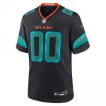 Men’s Nike Pitch Blue Miami Dolphins 2025 Rivalries Collection Custom Game Jersey