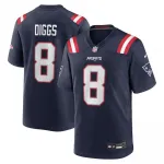 Camisola Nike Vapor F.U.S.E. Limited de Stefon Diggs dos New England Patriots - Azul-marinho