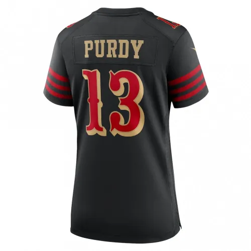 Brock Purdy San Francisco 49ers Nike Women’s 2025 Rivalries Collection Game Jersey – Black