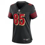 George Kittle San Francisco 49ers Nike Women’s 2025 Rivalries Collection Game Jersey – Black