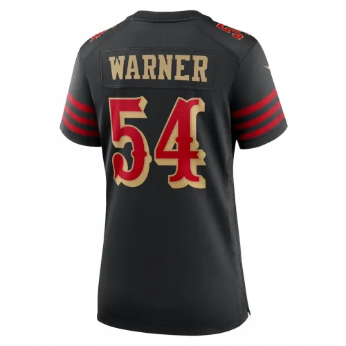 Fred Warner San Francisco 49ers Nike Women’s 2025 Rivalries Collection Game Jersey – Black