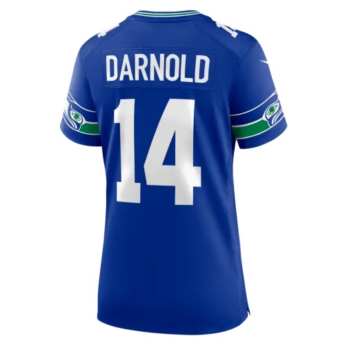 Sam Darnold Seattle Seahawks Nike Women’s Alternate 2 Game Jersey – Royal
