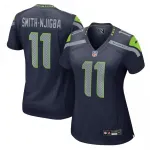 Camisa de jogo Nike para mulher dos Seattle Seahawks, de Jaxon Smith-Njigba - Azul-marinho universitário Jaxon Smith-Njigba Seattle Seahawks Nike Women’s Game Jersey – College Navy