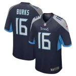 Treylon Burks Tennessee Titans Nike Player Game Jersey - Navy Treylon Burks Tennessee Titans Nike Player Game Jersey – Navy