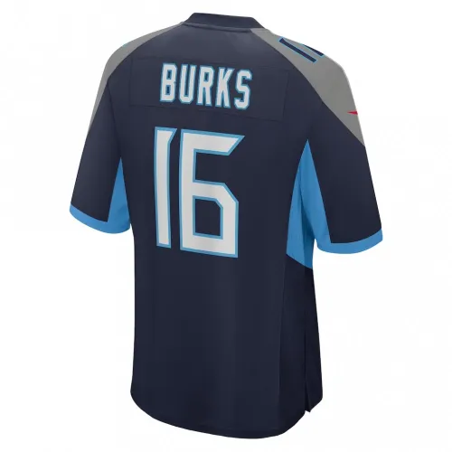 Treylon Burks Tennessee Titans Nike Player Game Jersey – Navy